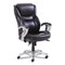 SertaPedic Emerson 300-lb. Capacity Executive Task Chair - Brown/Silver